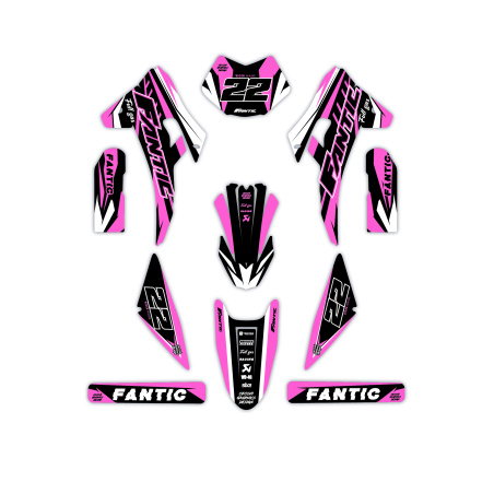 Grafiche moto Fantic | Kit adesivi Personalizzati