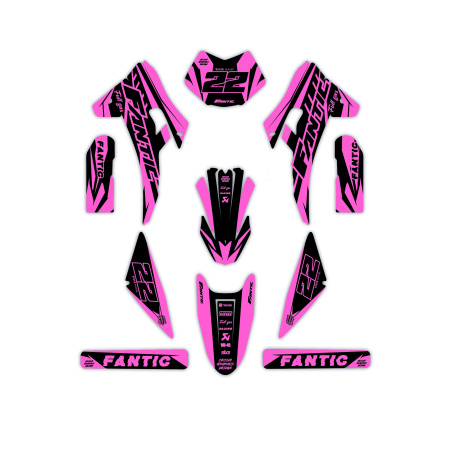 Grafiche moto Fantic | Kit adesivi Personalizzati