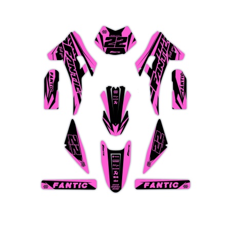 Grafiche moto Fantic | Kit adesivi Personalizzati