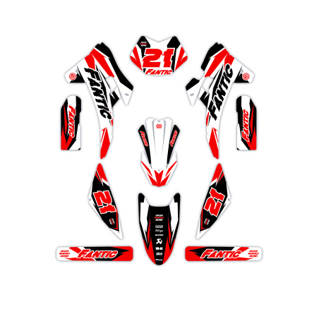 Grafiche moto Fantic | Kit adesivi Personalizzati