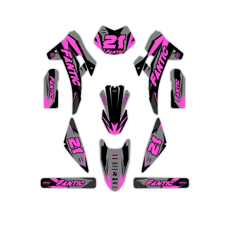 Grafiche moto Fantic | Kit adesivi Personalizzati