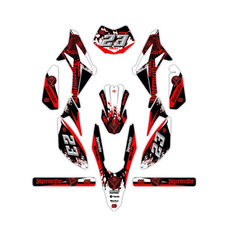 Grafiche moto Beta 50 e 125 4t| Kit adesivi Personalizzati