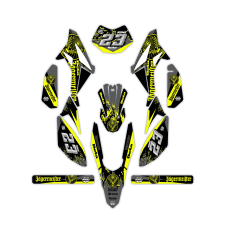 Grafiche moto Beta 50 e 125 4t| Kit adesivi Personalizzati