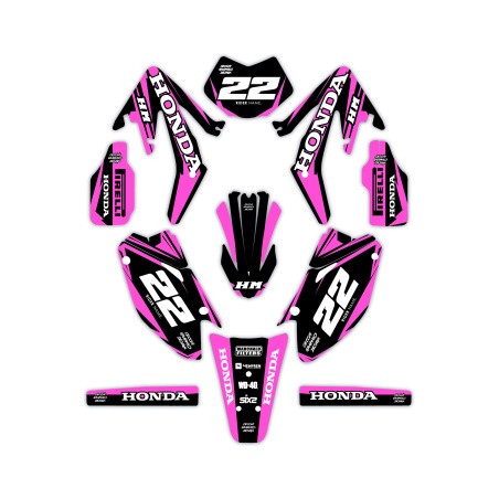 Grafiche moto Hm e Vent 50 o 125 | Kit adesivi Personalizzati