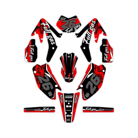 Grafiche moto Hm e Vent 50 o 125 | Kit adesivi Personalizzati