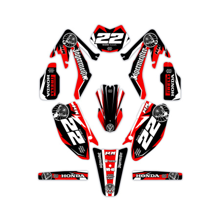 Grafiche moto Hm e Vent 50 o 125 | Kit adesivi Personalizzati