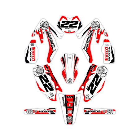 Grafiche moto Hm e Vent 50 o 125 | Kit adesivi Personalizzati