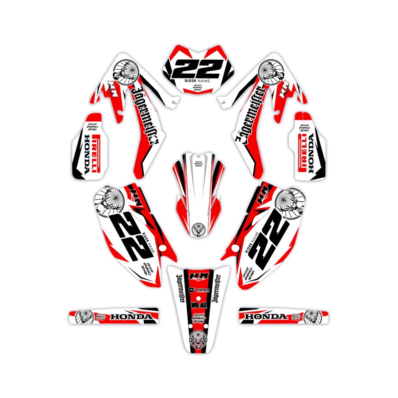 Grafiche moto Hm e Vent 50 o 125 | Kit adesivi Personalizzati