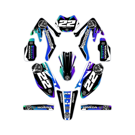 Grafiche moto Hm e Vent 50 o 125 | Kit adesivi Personalizzati