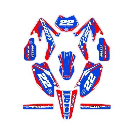 Grafiche moto Hm e Vent 50 o 125 | Kit adesivi Personalizzati