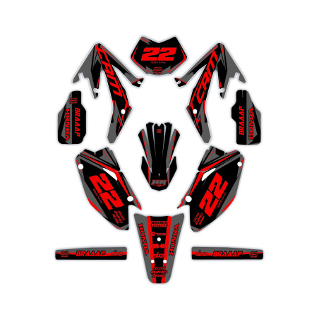 Grafiche moto Hm e Vent 50 o 125 | Kit adesivi Personalizzati