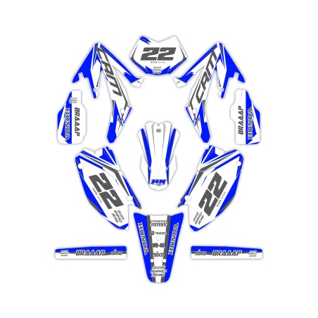 Grafiche moto Hm e Vent 50 o 125 | Kit adesivi Personalizzati