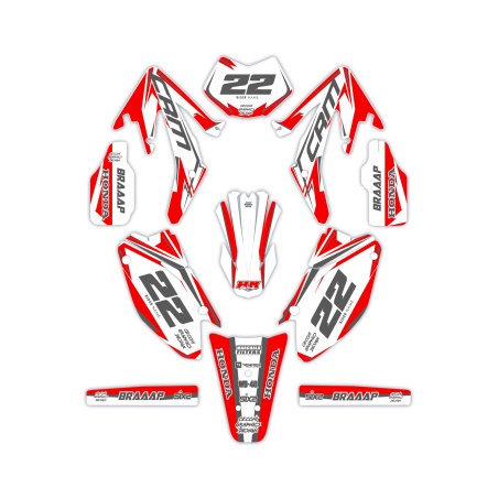 Grafiche moto Hm e Vent 50 o 125 | Kit adesivi Personalizzati