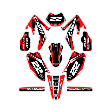 Grafiche moto Hm e Vent 50 o 125 | Kit adesivi Personalizzati