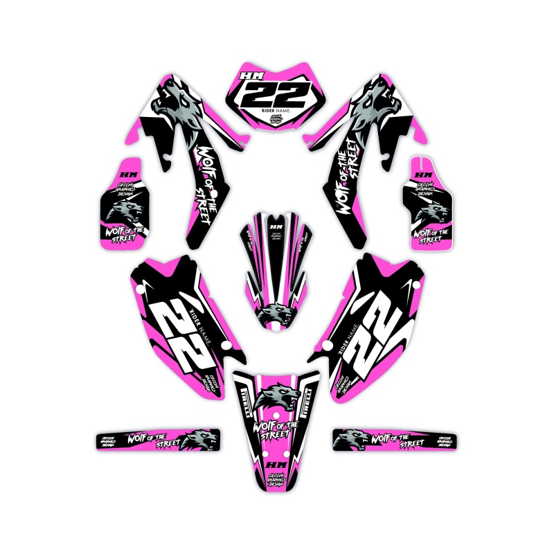 Grafiche moto Hm e Vent 50 o 125 | Kit adesivi Personalizzati