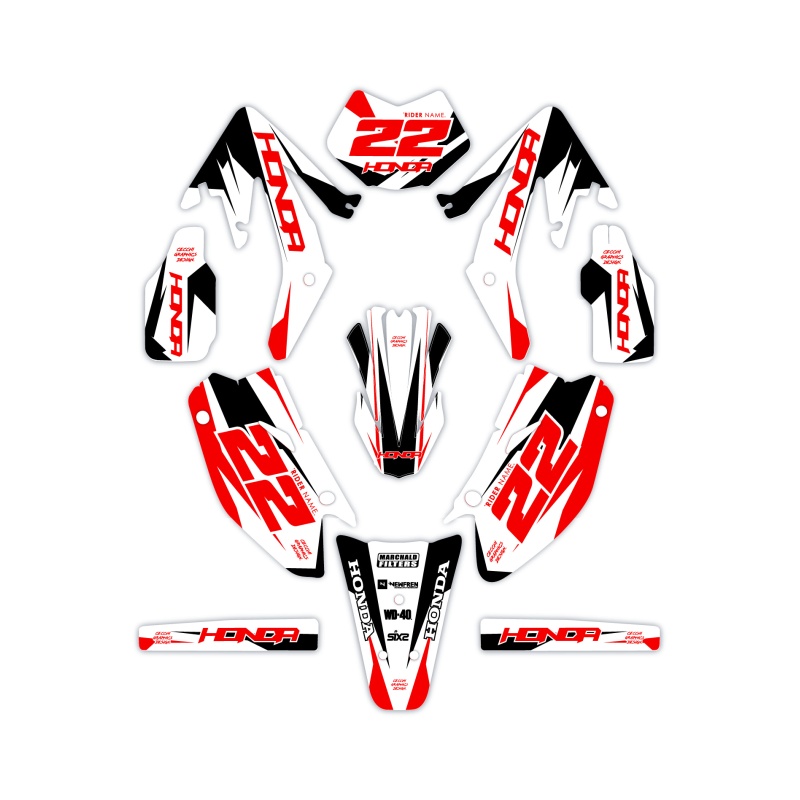 Grafiche moto Hm e Vent 50 o 125 | Kit adesivi Personalizzati