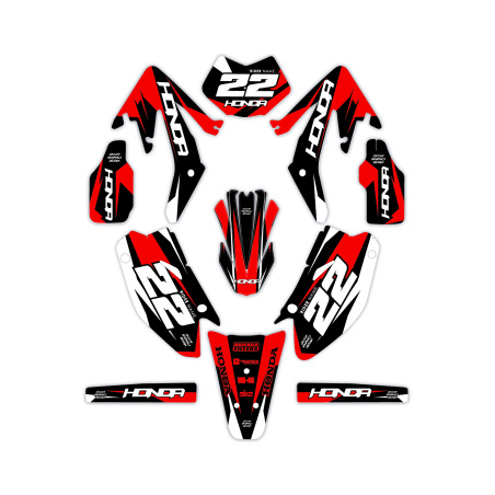 Hm and Vent 50 o 125 motorcycle graphics | Custom sticker kit