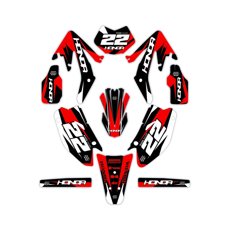 Grafiche moto Hm e Vent 50 o 125 | Kit adesivi Personalizzati