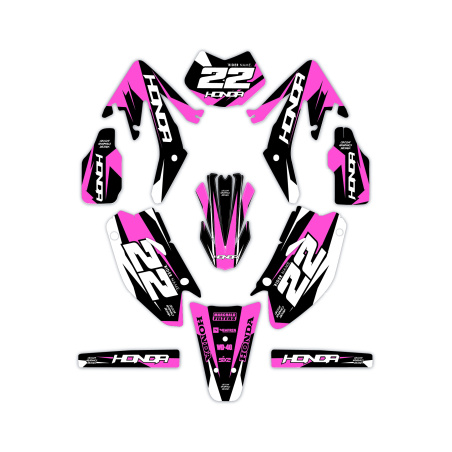 Hm and Vent 50 o 125 motorcycle graphics | Custom sticker kit