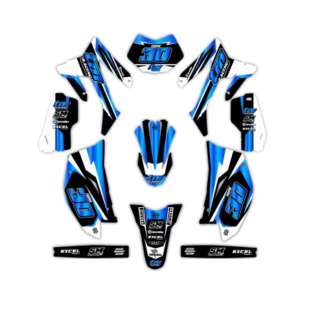 Grafiche moto Tm | Kit adesivi Personalizzati