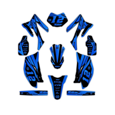 Grafiche moto Tm | Kit adesivi Personalizzati