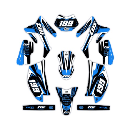 Grafiche moto Tm | Kit adesivi Personalizzati