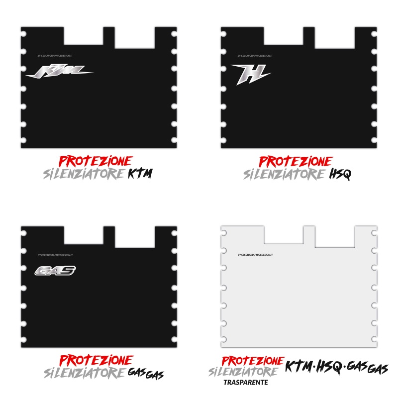 Protection de silencieux marmite - KTM | HUSQVARNA | GAS GAS