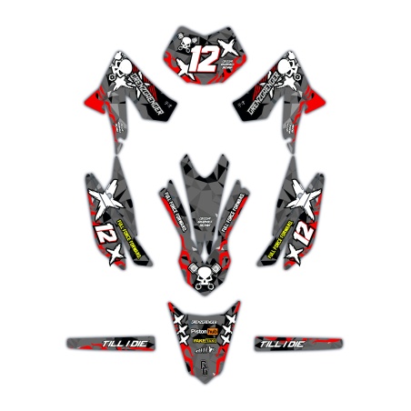 Grafiche moto Gilera  | Kit adesivi Personalizzati