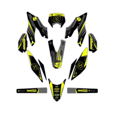 Grafiche moto Malaguti | Kit adesivi Personalizzati