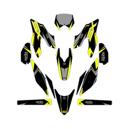 Aprilia motorcycle graphics | Custom sticker kit