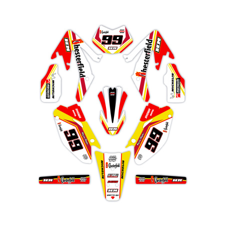 Grafiche moto Hm e Vent 50 o 125 | Kit adesivi Personalizzati