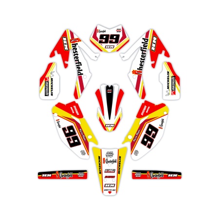 Grafiche moto Hm e Vent 50 o 125 | Kit adesivi Personalizzati