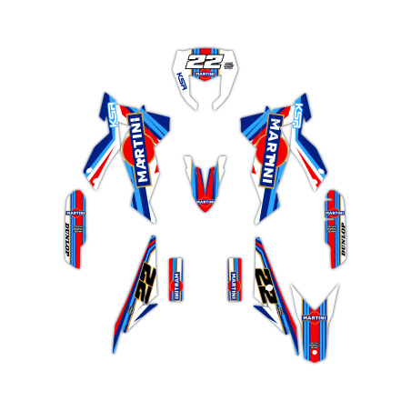 Ksr motorcycle graphics | Custom sticker kit