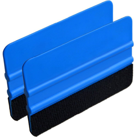 Squeegee for Mounting for adhesive/wrapping assembly