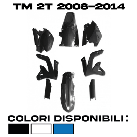 Kit Plastiche per la tua moto TM | Scegli il colore