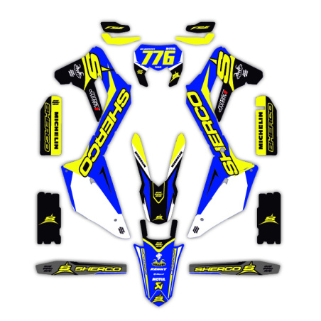 Grafiche moto Sherco | Kit adesivi Personalizzati