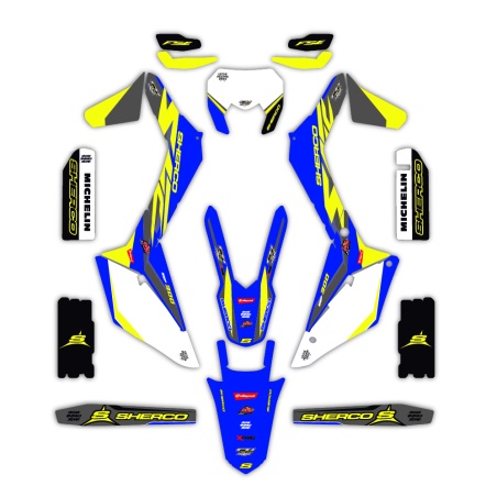 Grafiche moto Sherco | Kit adesivi Personalizzati