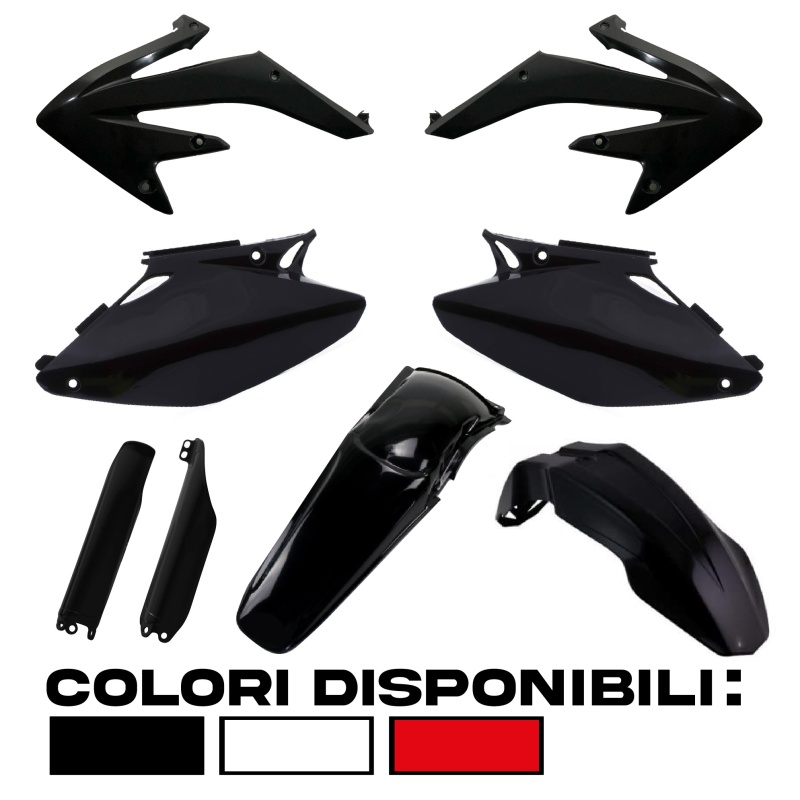 Kit Plastiques pour votre moto Hm e Vent | Choisissez la couleur