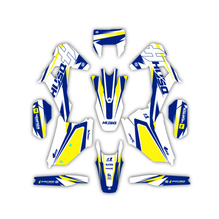 Grafiche moto Husqvarna | Kit adesivi Personalizzati