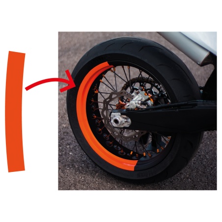 Bicolor Stickers Kit rims | Customize your wheels