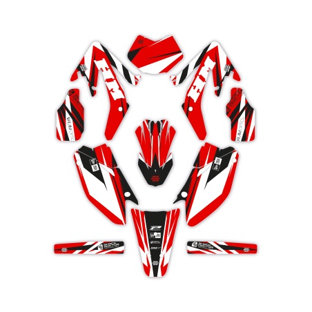 Hm and Vent 50 o 125 motorcycle graphics | Custom sticker kit