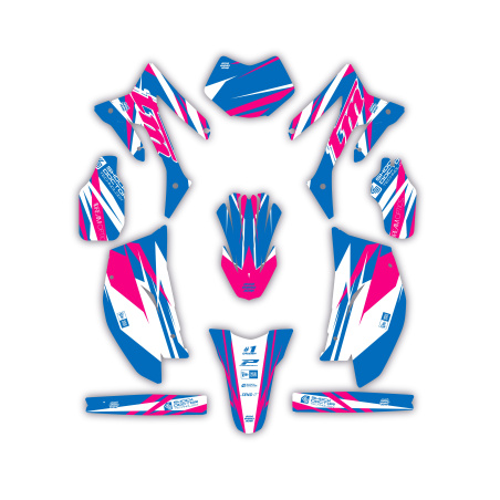 Grafiche moto Tm | Kit adesivi Personalizzati