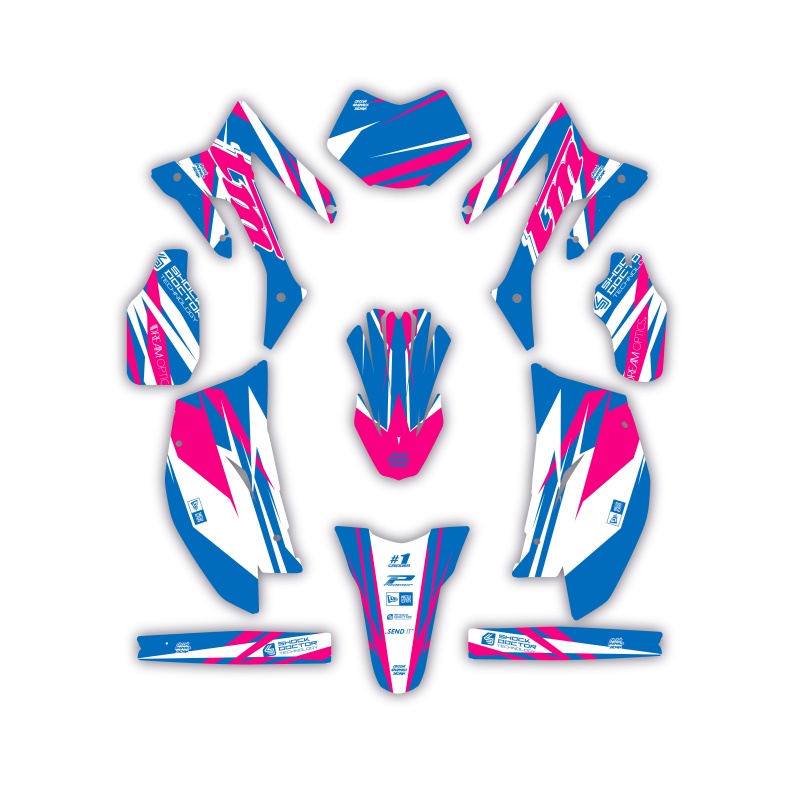 Grafiche moto Tm | Kit adesivi Personalizzati