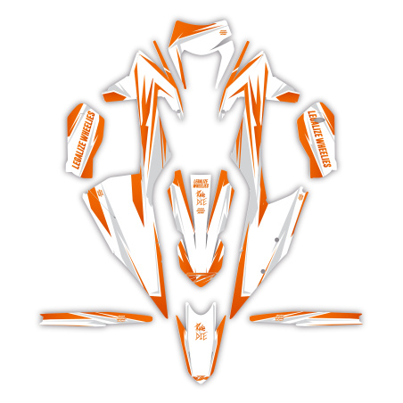 Grafiche moto Ktm | Kit adesivi Personalizzati