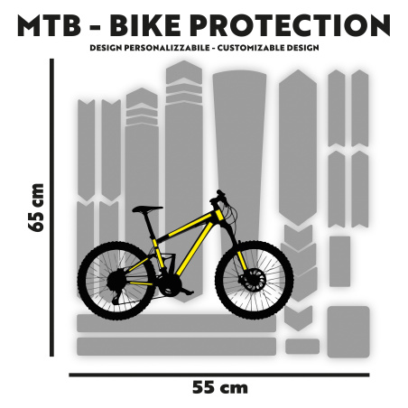 Protection du cadre BIKE / MTB SUPER GRIP - anti-rayures