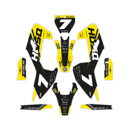 Grafiche moto Husqvarna | Kit adesivi Personalizzati