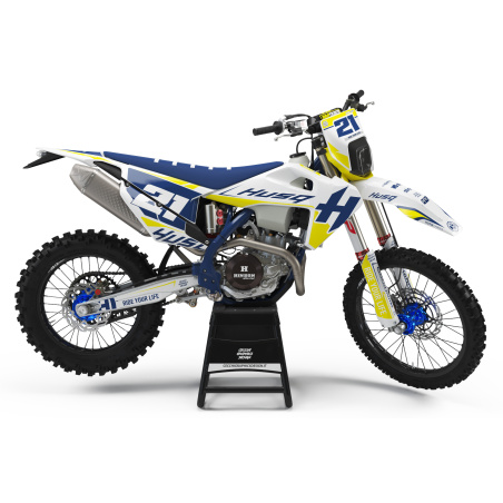 Husqvarna motorcycle graphics | Custom sticker kit