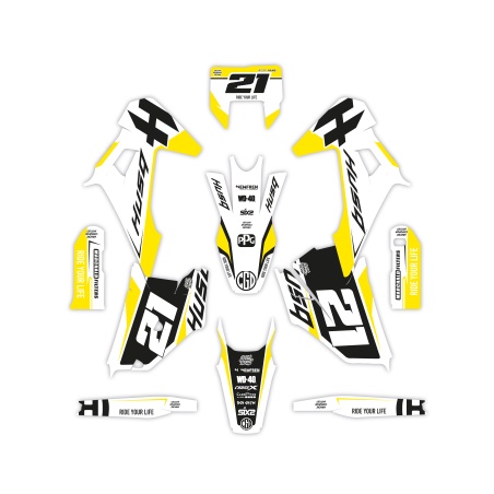 Grafiche moto Husqvarna | Kit adesivi Personalizzati