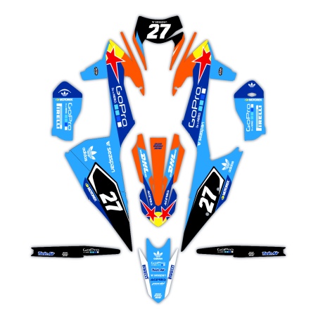 Grafiche moto Ktm | Kit adesivi Personalizzati