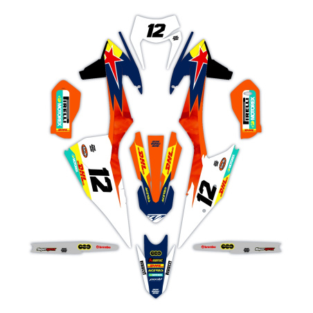 Grafiche moto Ktm | Kit adesivi Personalizzati